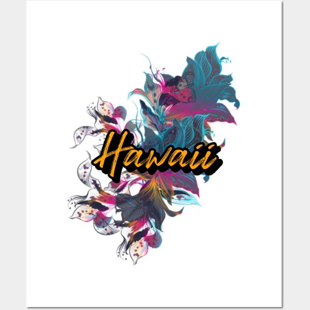 Hawaii Wall Art by Clipperton